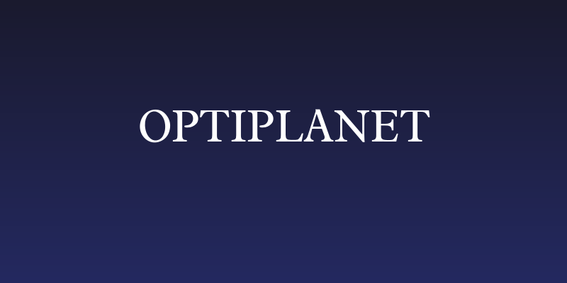 OPTIPlanet Social Header