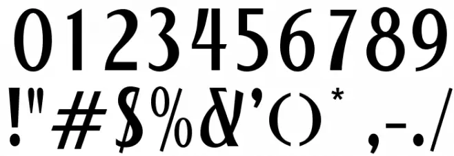 OPTIPlayers-Plain Font OTHER CHARS