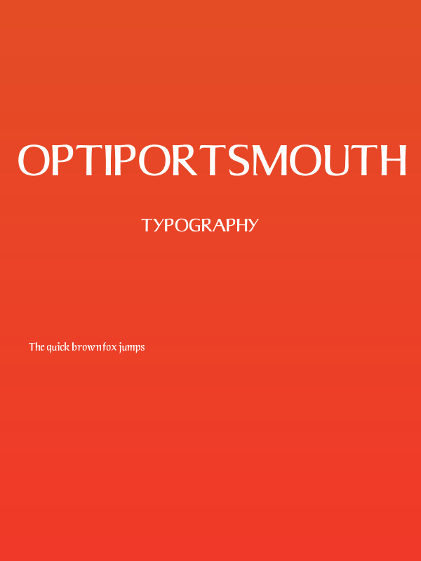 OPTIPortsMouth Poster