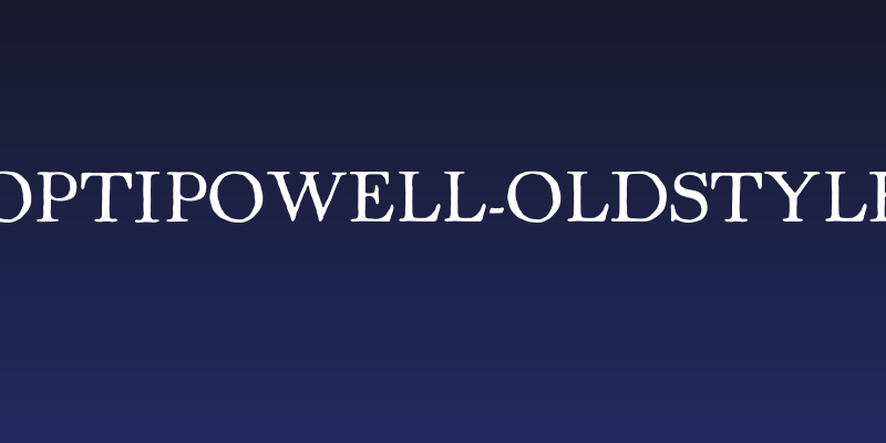 OPTIPowell-OldStyle Social Header