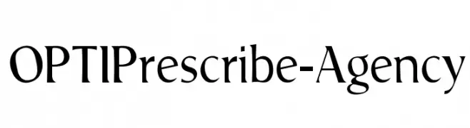 OPTIPrescribe-Agency  免费字体下载