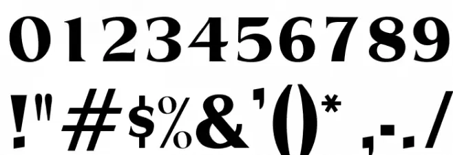 OPTIPrescribeBold-Agency Font OTHER CHARS