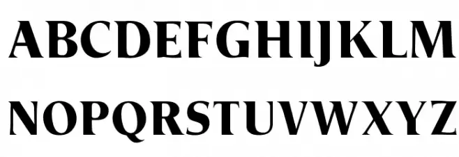 OPTIPrescribeBold-Agency Schriftart Groß