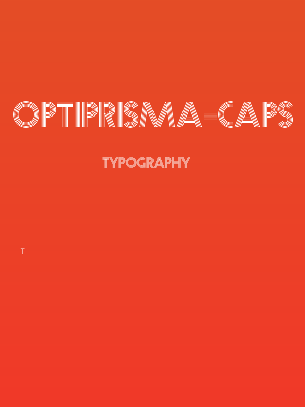 OPTIPrisma-Caps Poster