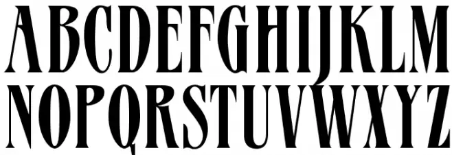 OPTIProtea Font LOWERCASE