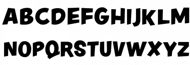OPTIPueblo フォント 大文字