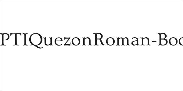 OPTIQuezonRoman-Book Logo