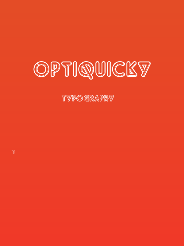 OPTIQuicky Poster