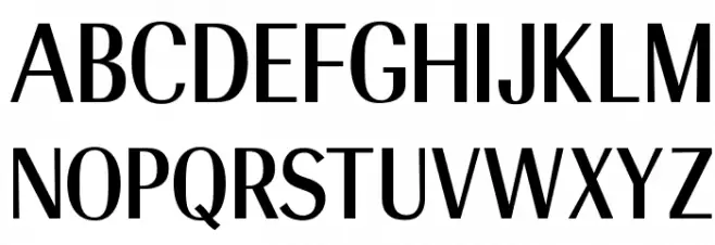 OPTIRadiant-Bold Шрифта ВЕРХНИЙ