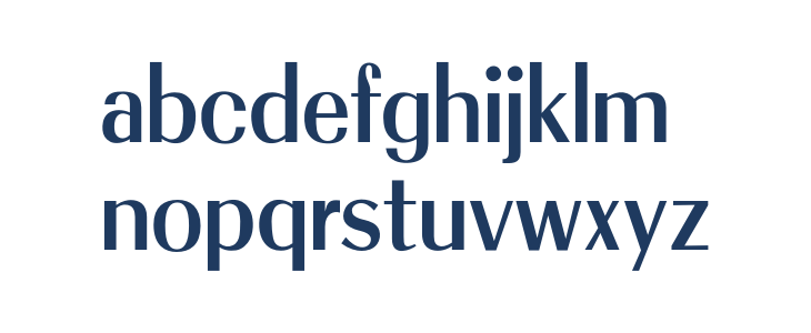 OPTIRadiant-Bold Lowercase