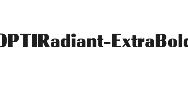 OPTIRadiant-ExtraBold Logo