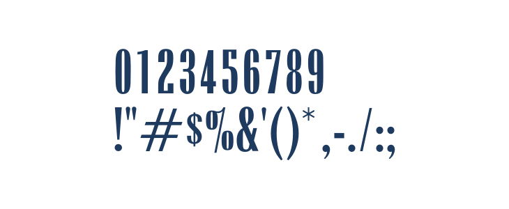 OPTIRadiant-MediumCond Other Characters