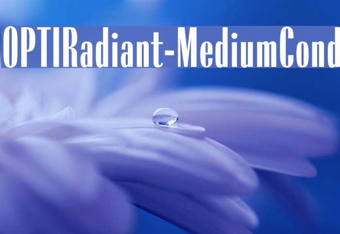 OPTIRadiant-MediumCond Example 1
