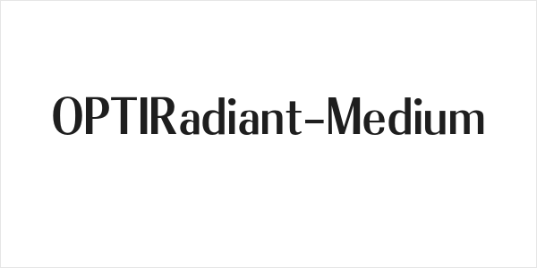 OPTIRadiant-Medium Logo