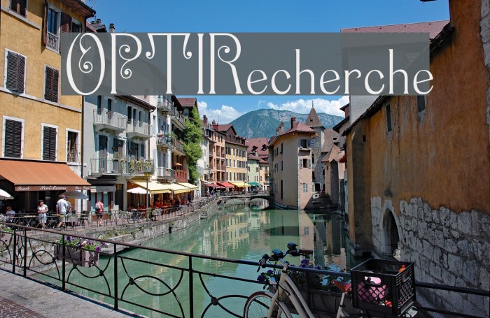 OPTIRecherche Font examples