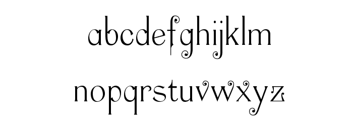 OPTIRecherche Font LOWERCASE