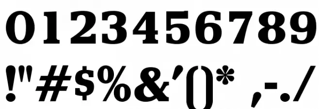 OPTIRemy-Bold Font OTHER CHARS