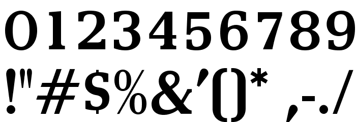 OPTIRemy-Medium Font OTHER CHARS