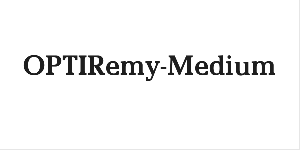OPTIRemy-Medium Logo