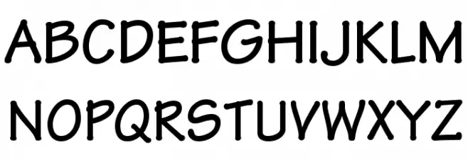 OPTIRipple-Bold Schriftart Groß