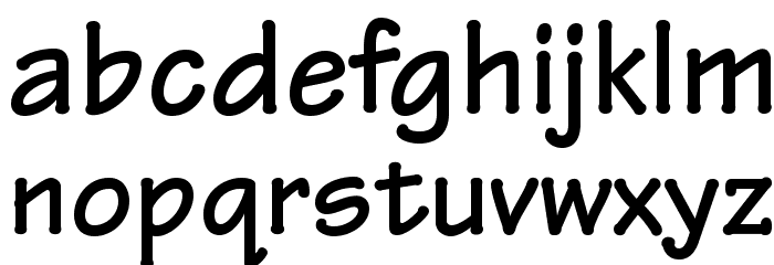 OPTIRipple-Bold Font LOWERCASE