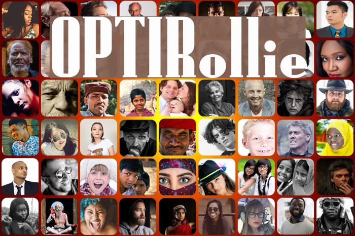 OPTIRollie Font examples