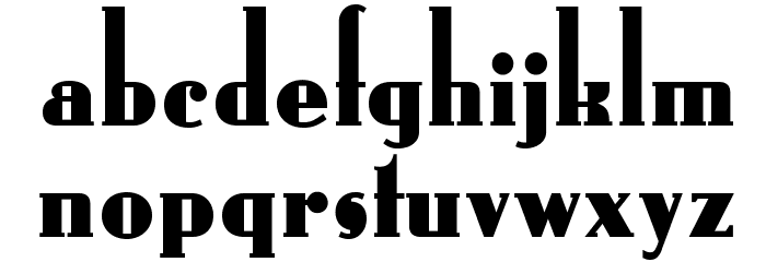 OPTIRollie Font LOWERCASE