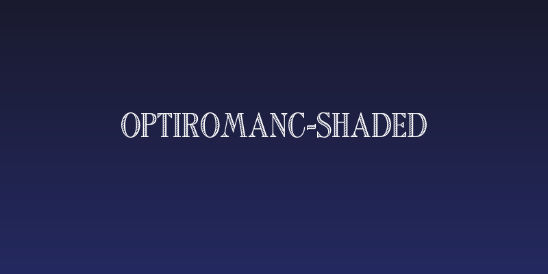 OPTIRomanC-Shaded Social Header