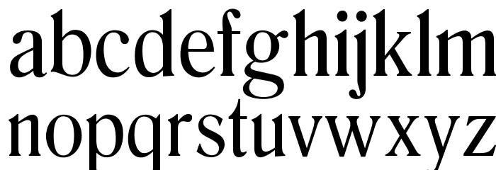 OPTIRomanaRoman-Normal Font LOWERCASE