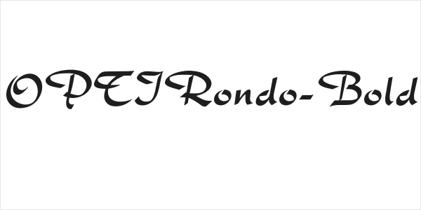 OPTIRondo-Bold Logo