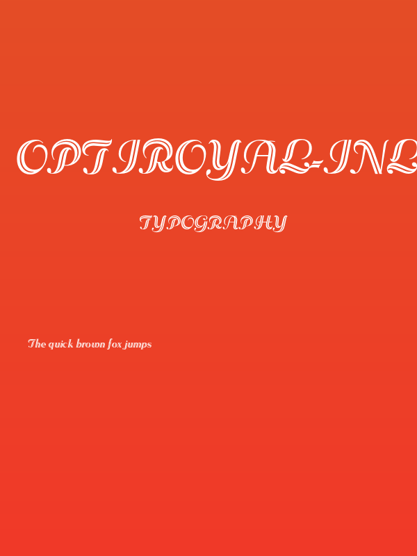 OPTIRoyal-Inline Poster