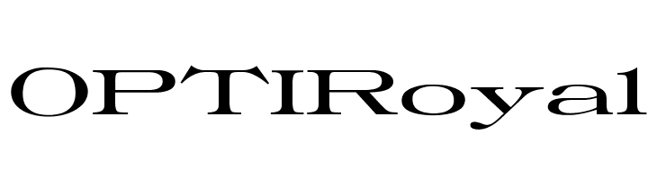 OPTIRoyal  免费字体下载