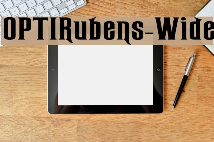 OPTIRubens-Wide Example 3