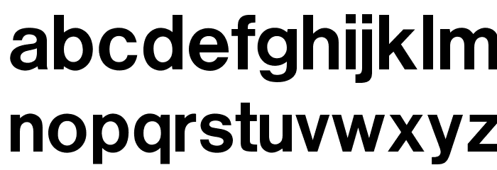 OPTIRussian-Gothic Font LOWERCASE