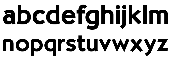 OPTISallyMae-DemiBold Font LOWERCASE