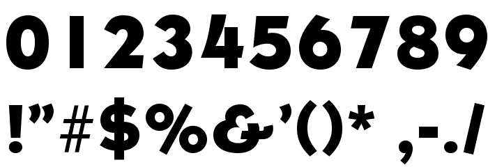 OPTISallyMae-ExtraBold Font OTHER CHARS