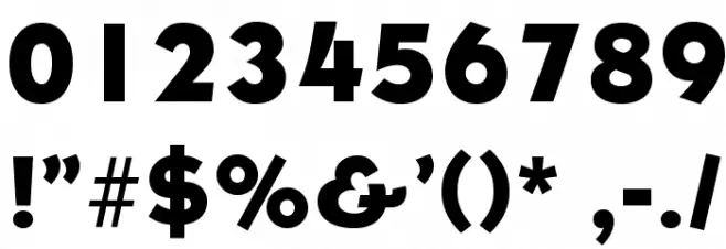 OPTISallyMae-ExtraBold Font OTHER CHARS