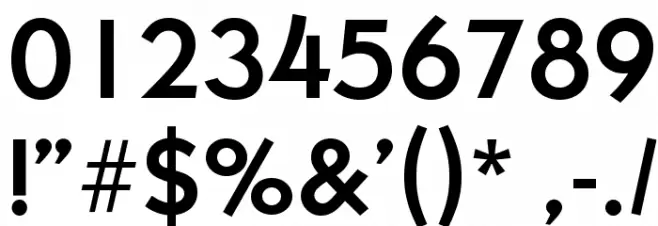 OPTISallyMae-Medium Font OTHER CHARS