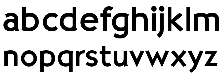 OPTISallyMae-Medium Font LOWERCASE