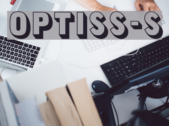 OPTISansSerif-Shaded Font examples
