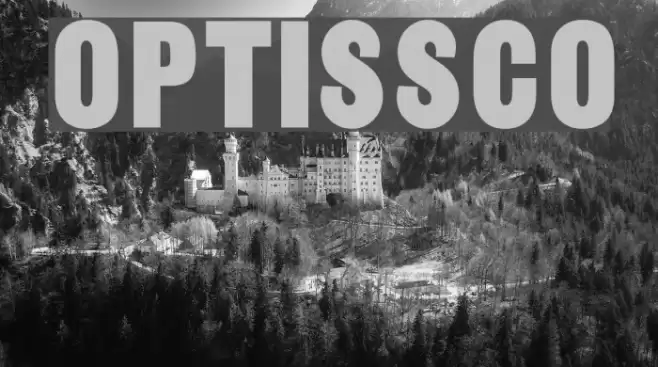 OPTISansSerifCondensedOne Polices examples