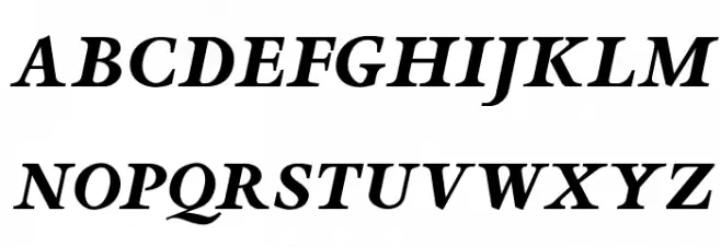 OPTISapir Schriftart Groß