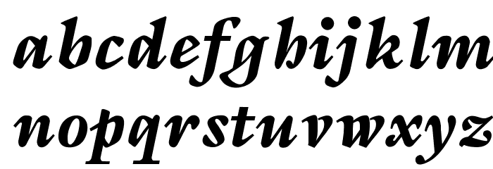 OPTISapir Font LOWERCASE