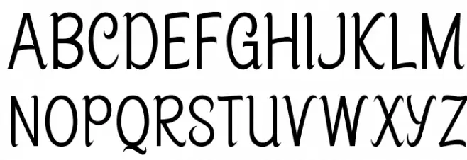 OPTISchow-Light Font Litere mari