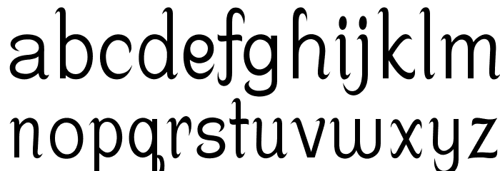 OPTISchow-Light Font LOWERCASE