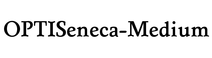 OPTISeneca-Medium لخطوط تنزيل