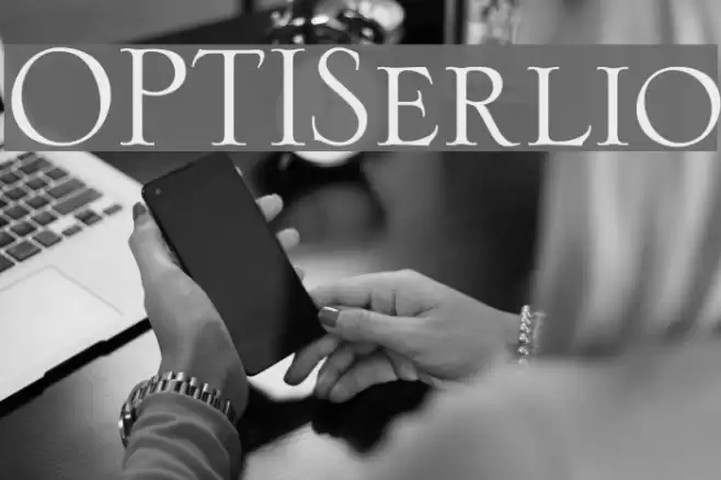 OPTISerlio Font examples