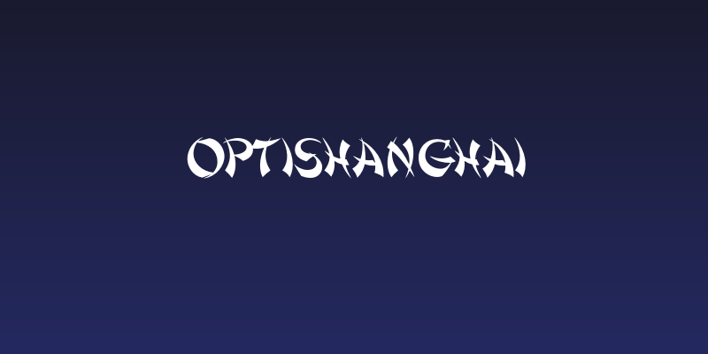 OPTIShanghai Social Header