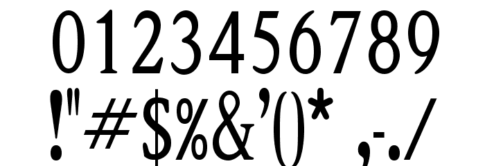 OPTIShawmut-Special Font OTHER CHARS