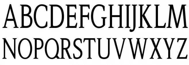 OPTIShawmut-Special Шрифта ВЕРХНИЙ